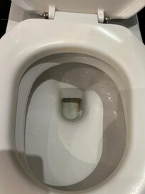 Dreckige Toilette