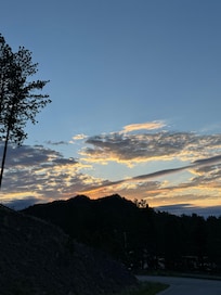 Sunrise from balcony