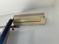 Area around an air conditioning unit