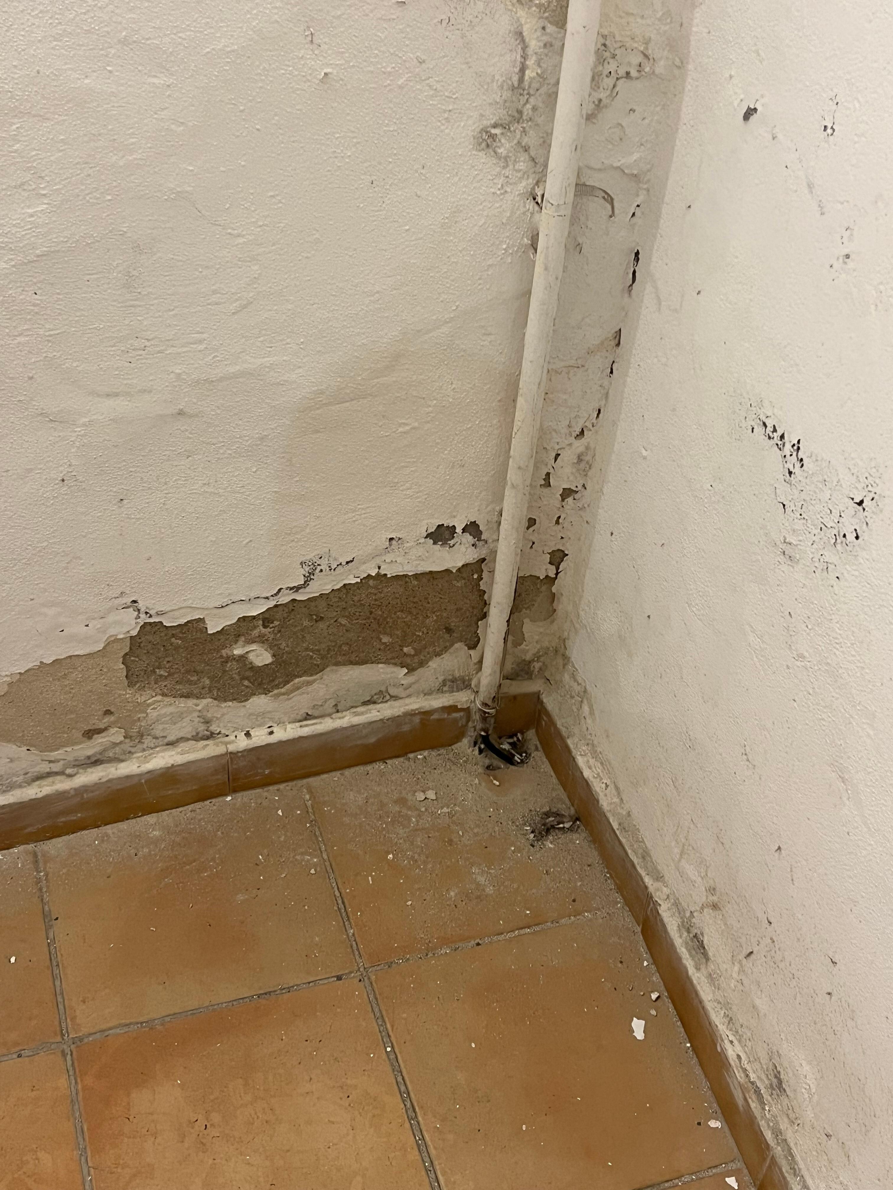 Palier très très sale 