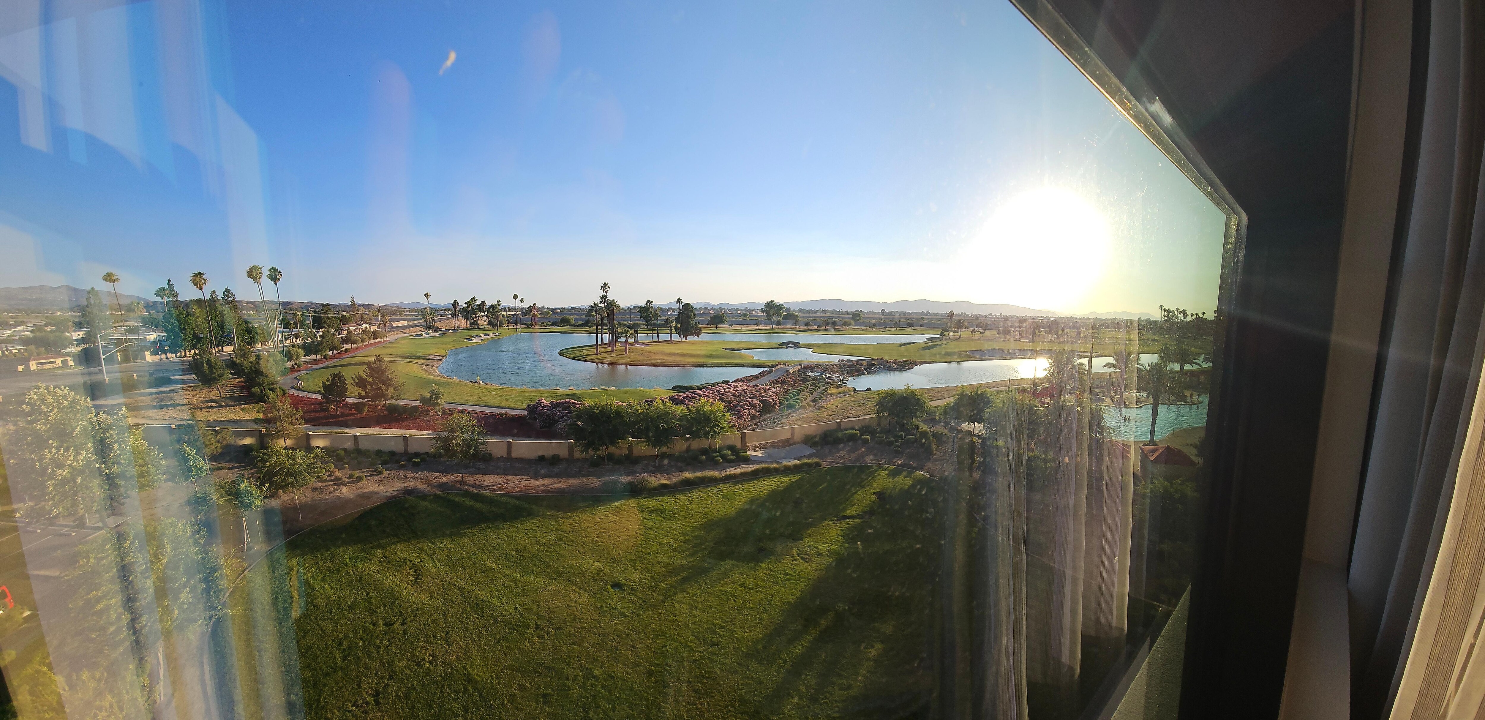 View from. My 4th floor room.