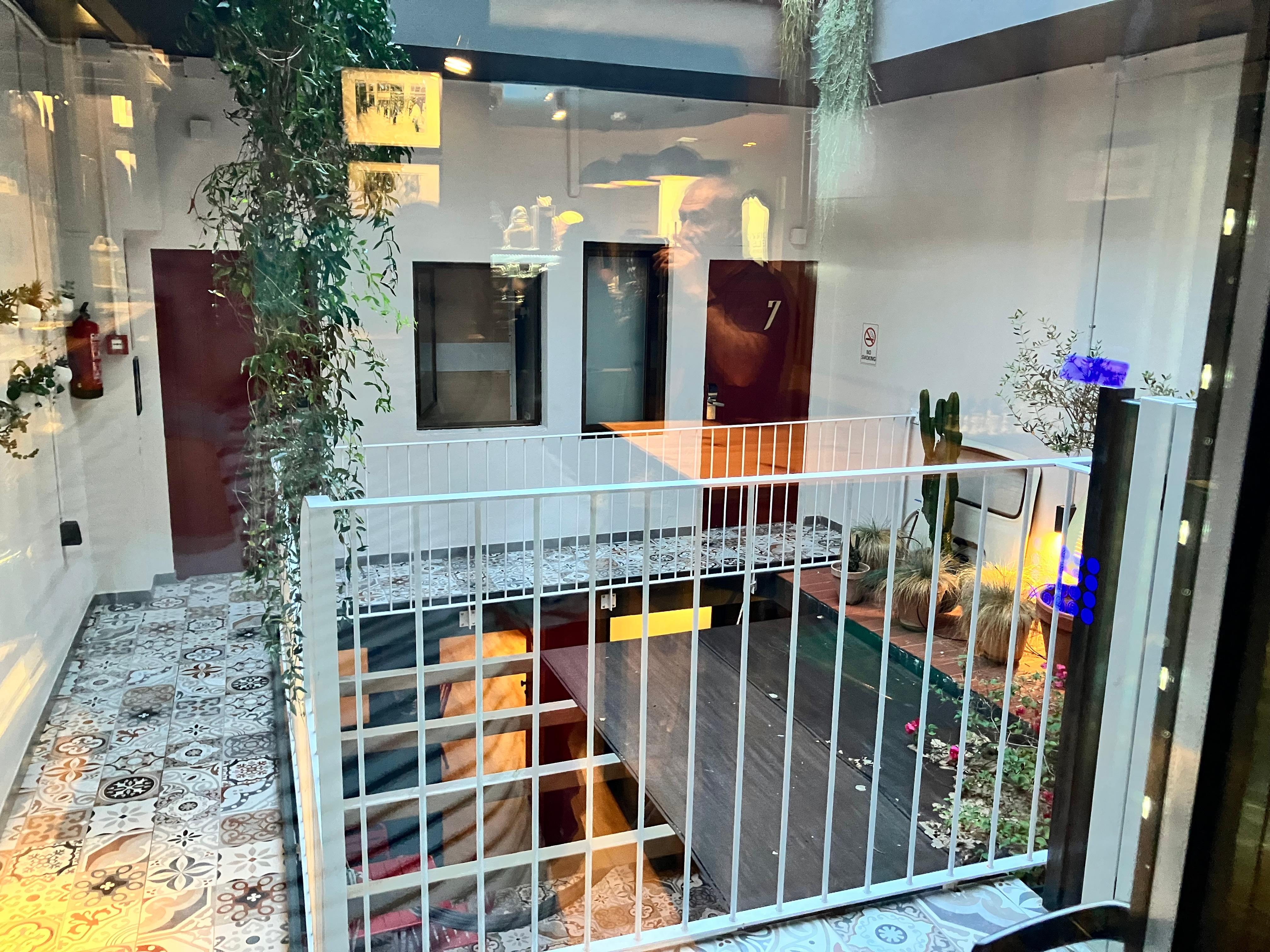 中庭？がありました。