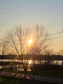 Beautiful sunrise view.
