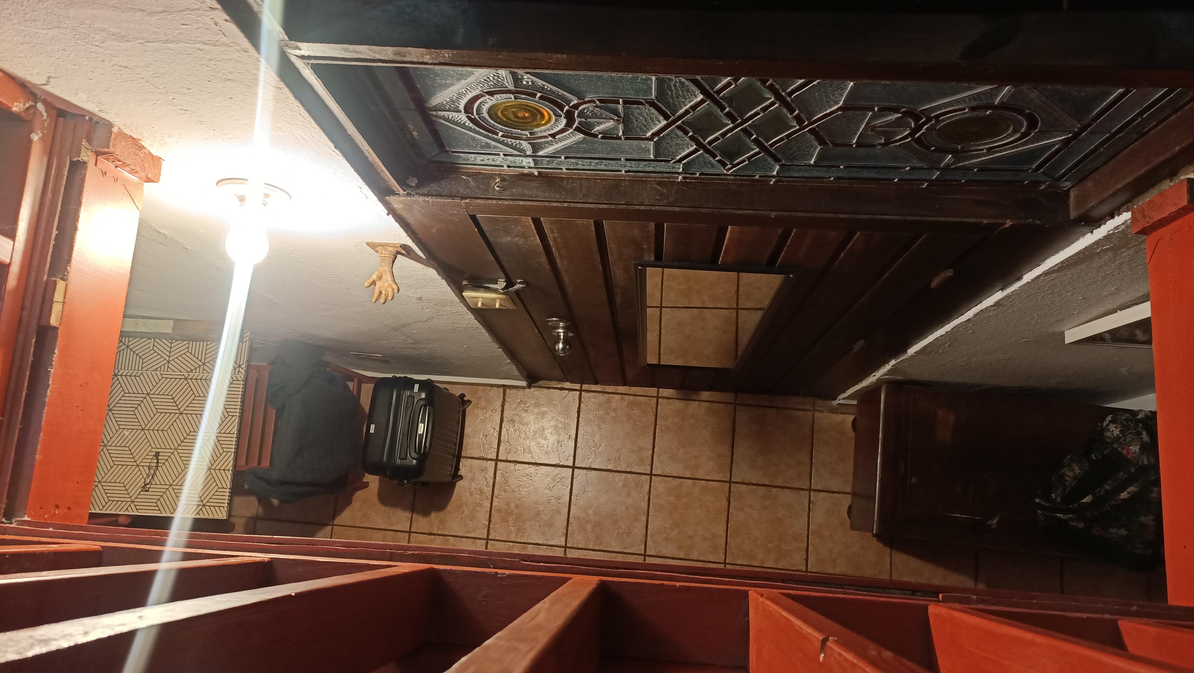 Blick vom Schlafzimmer oben