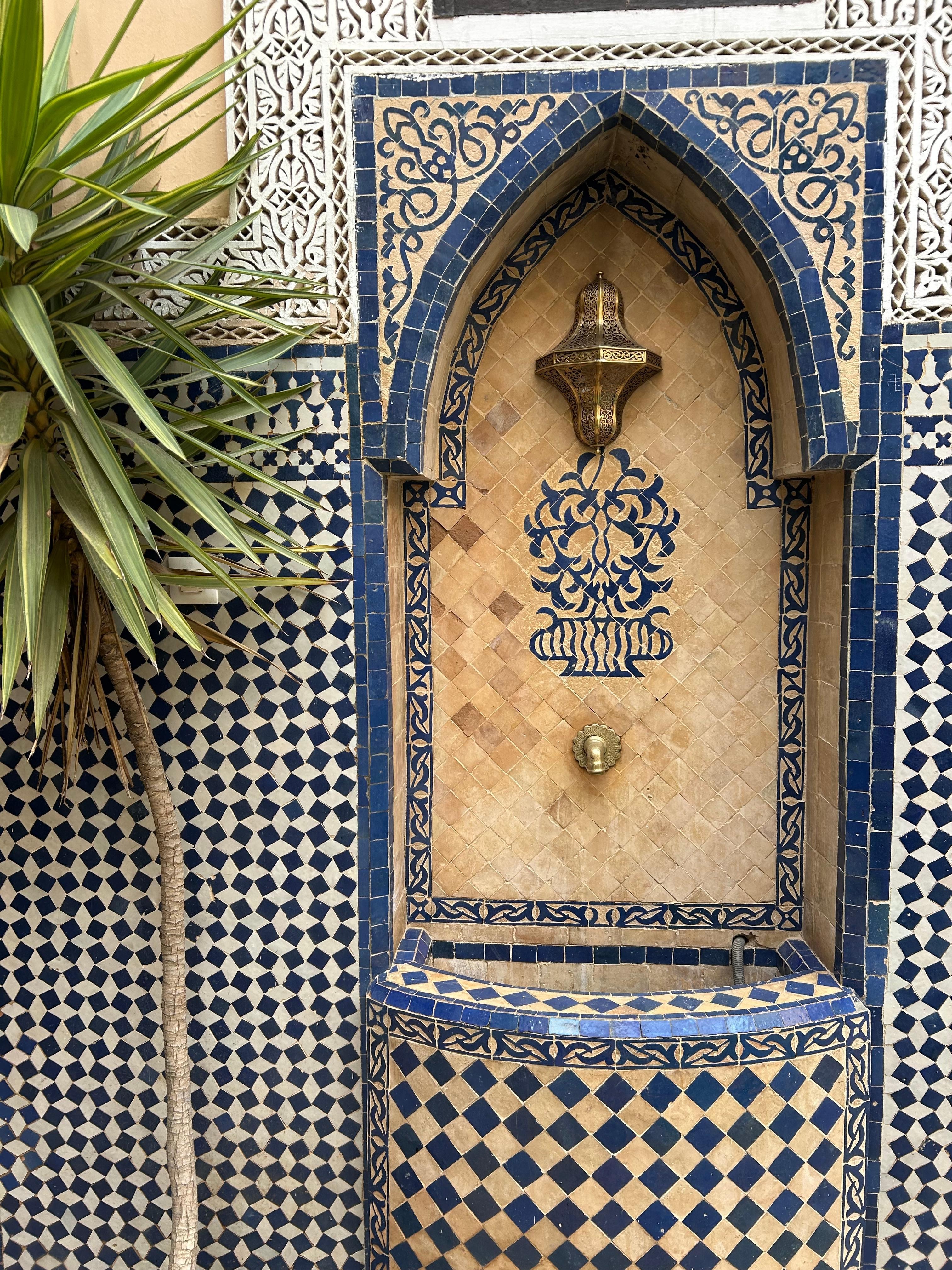 Mooie binnenplaats met zwembad