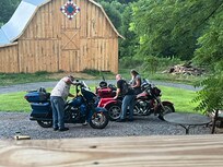 Headed out on a ride down 421
