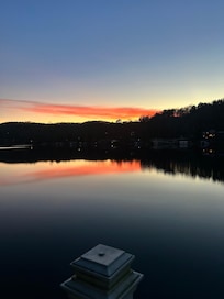 Sunset from the dock