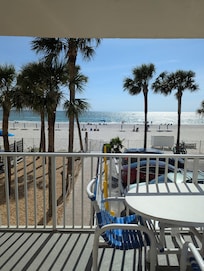 Lovely view from the deck.