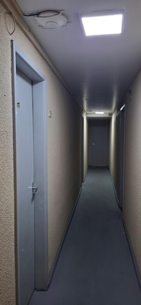 The aisle of The room