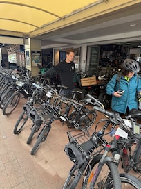 Manly Bike Rentals. Sebastian was great to deal with and had skied near our home at Big White Kelowna Canada.