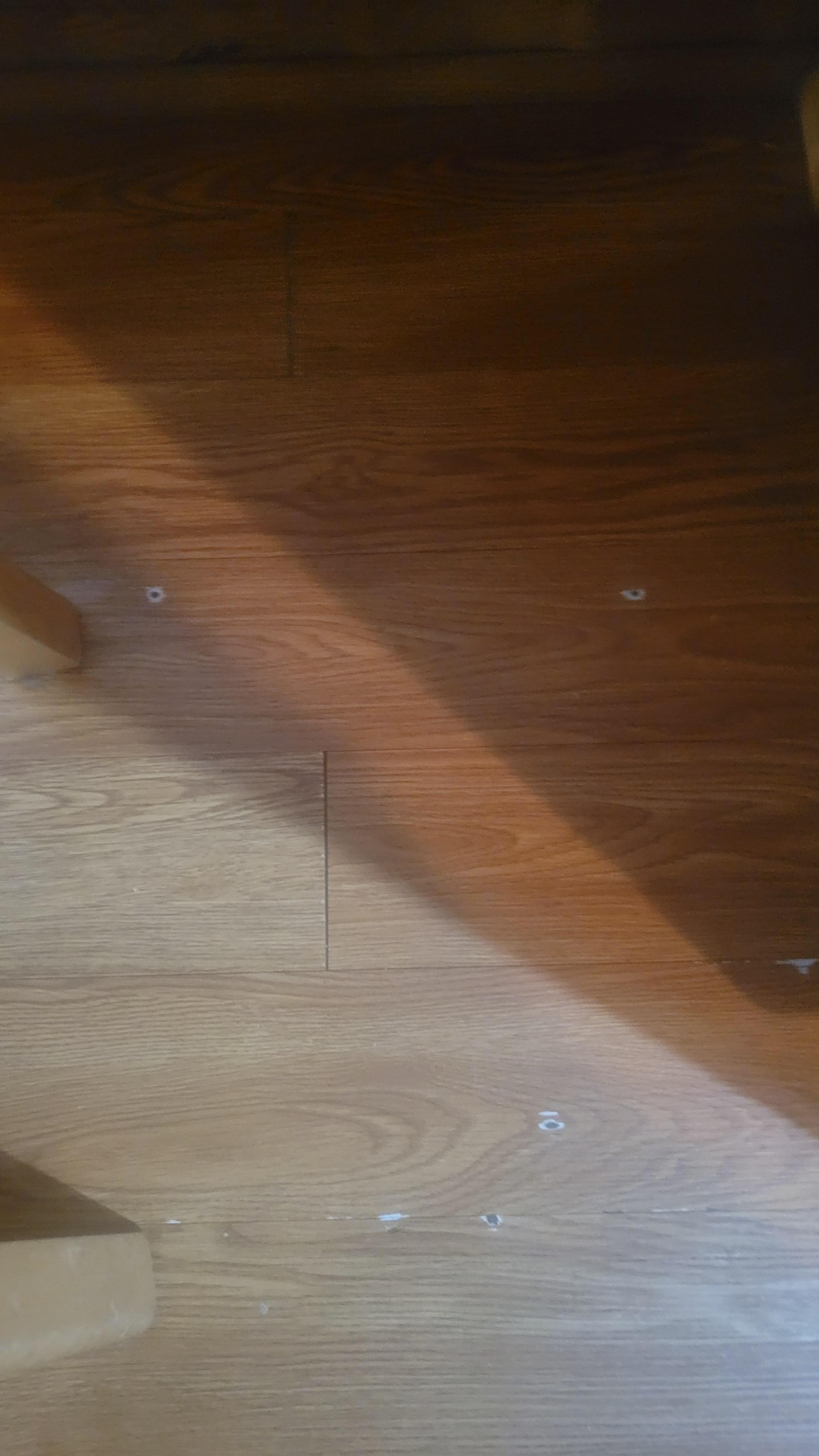 Bad stained flooring 