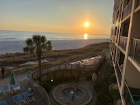 From the room