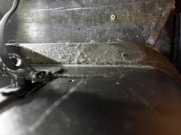 Back of the tv area infested with spider nests