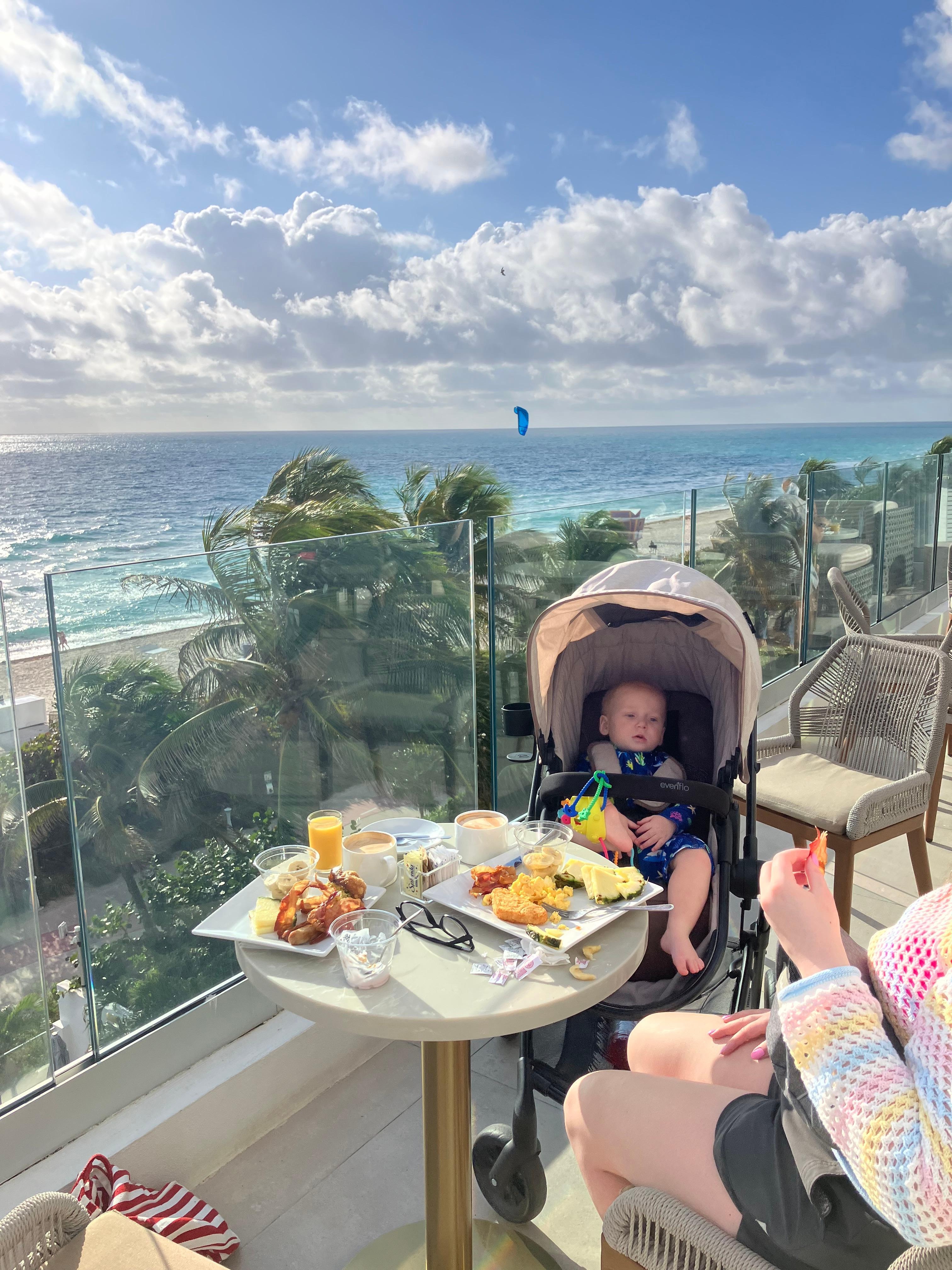 Also this is the view from the breakfast area! 