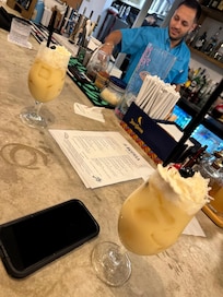 Traditional pina colada