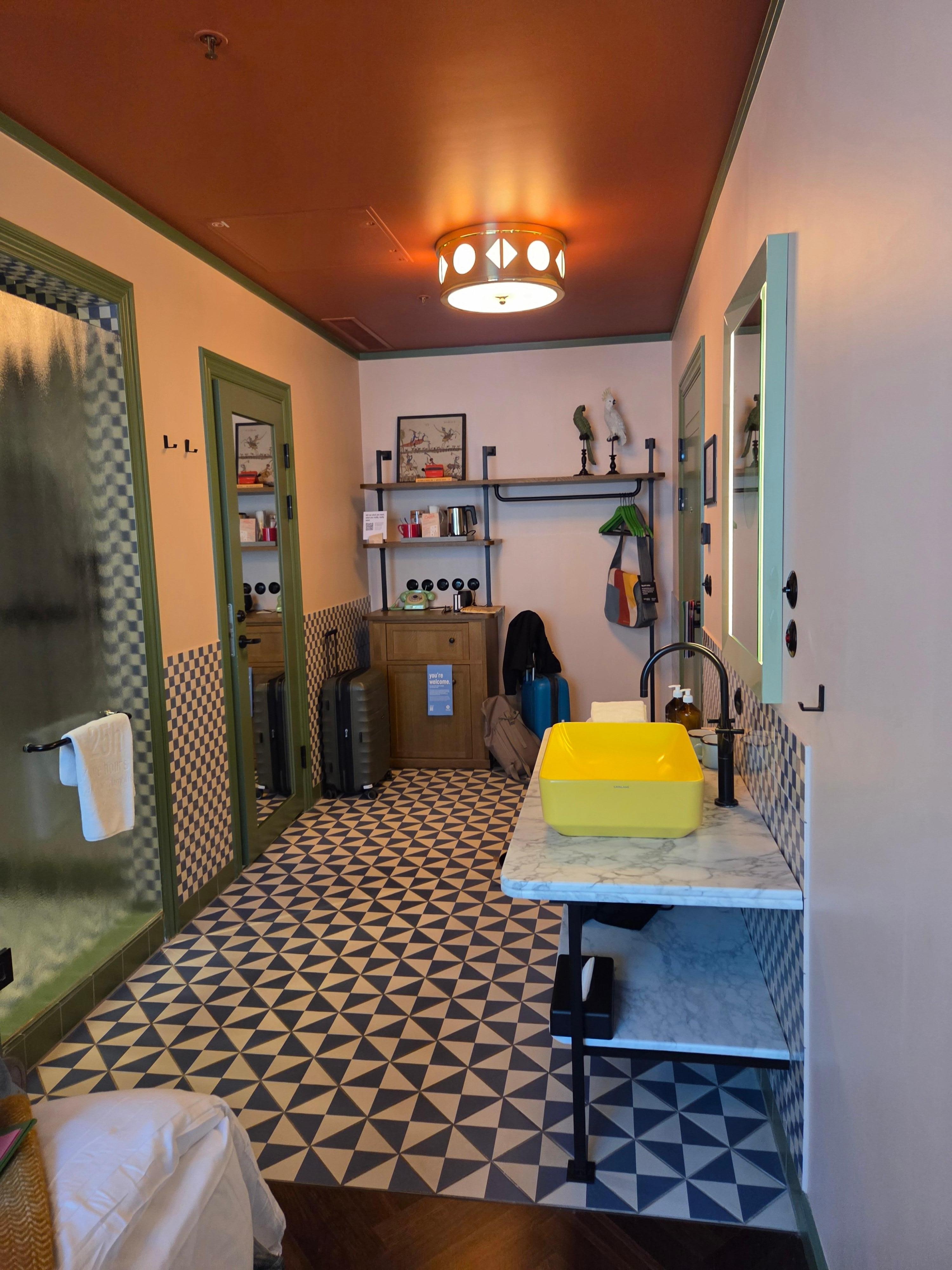The 'living' area