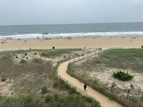 View from fifth floor balcony