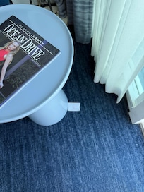 Trash in the room we finally got