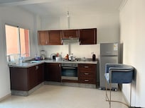 Kitchen was fine. But no water.