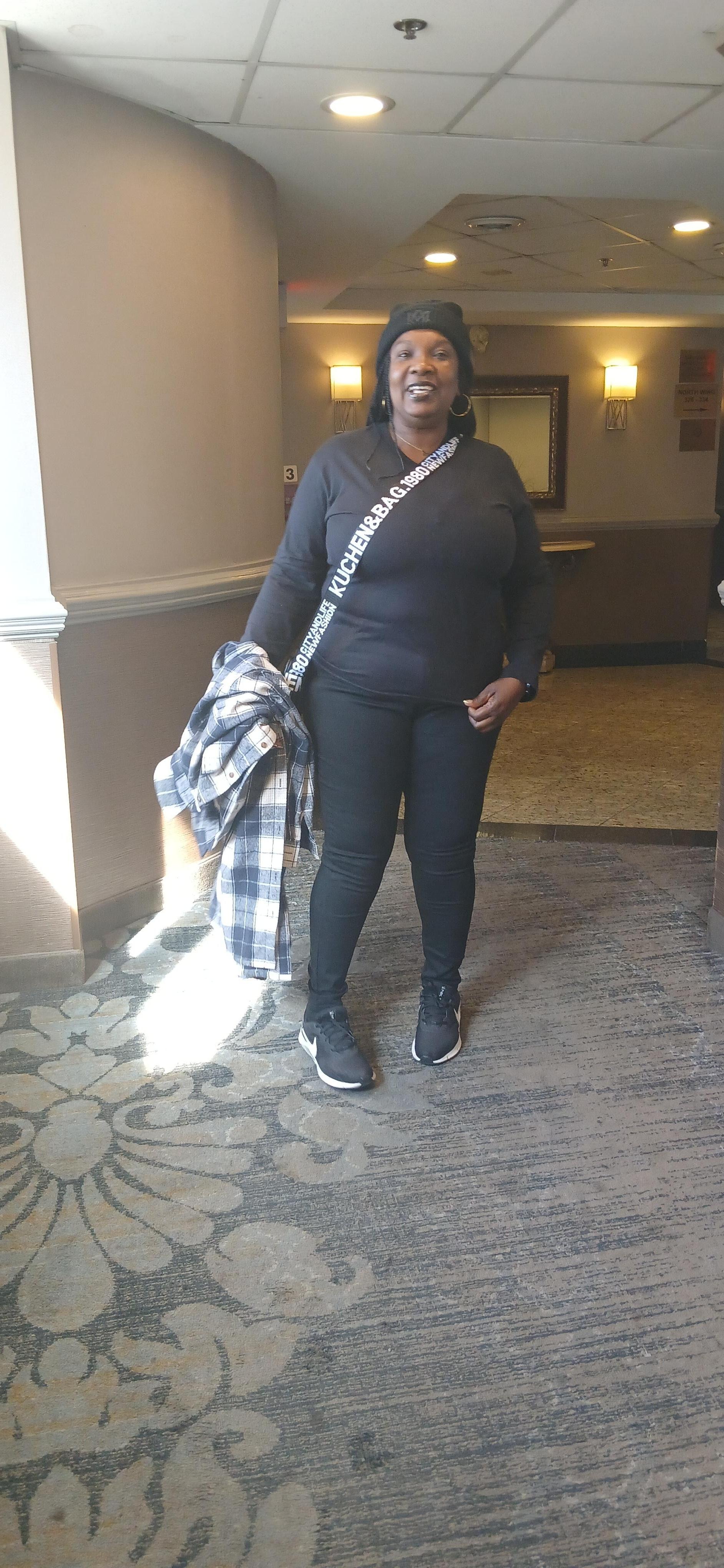 Third day going outside for shopping 