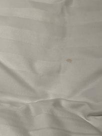 stain on the sheeting