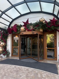 A beautifully decorated entryway