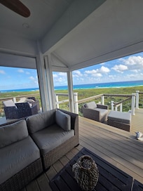 View from screened porch