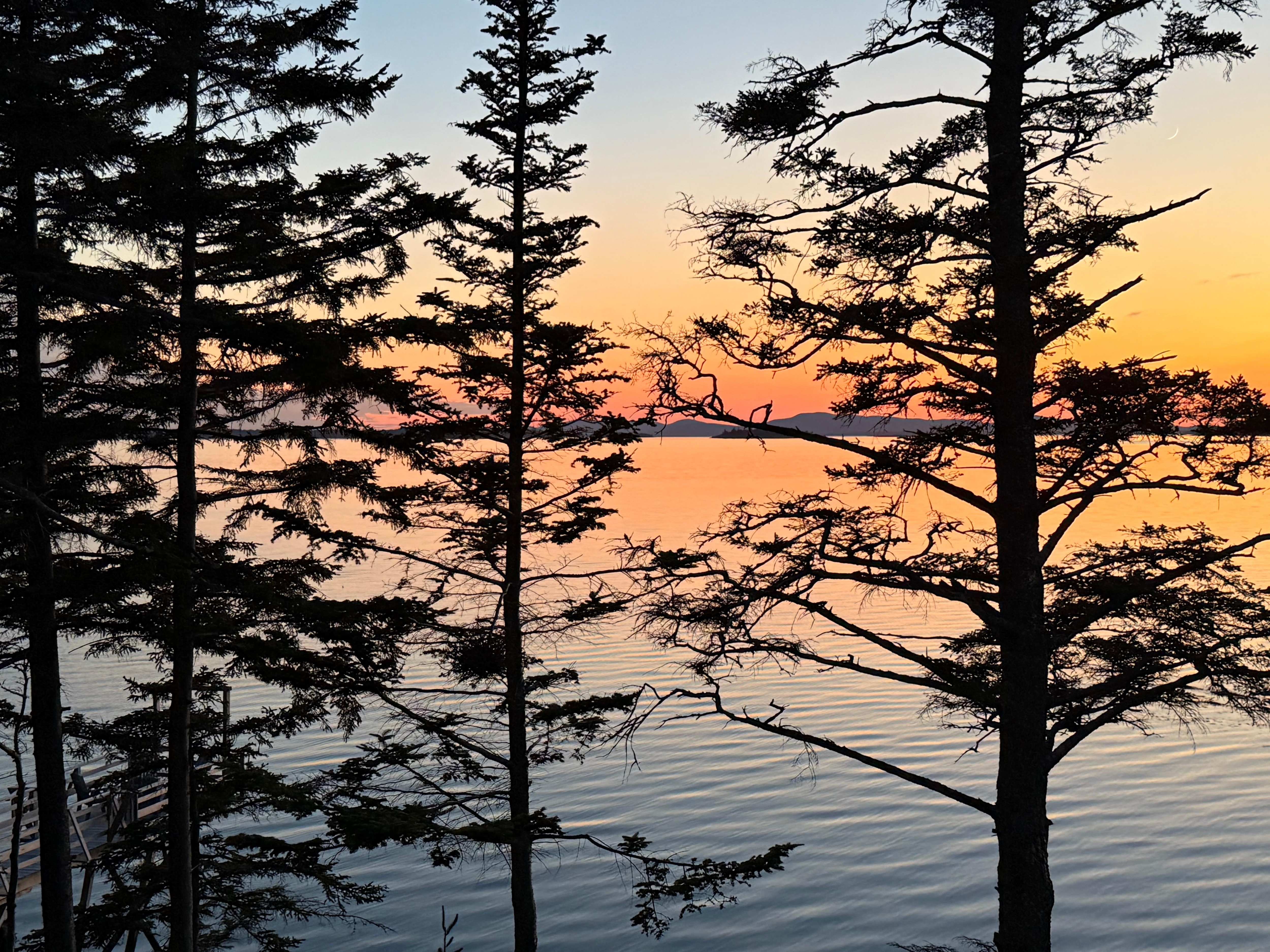 View of Sunset from Playroom