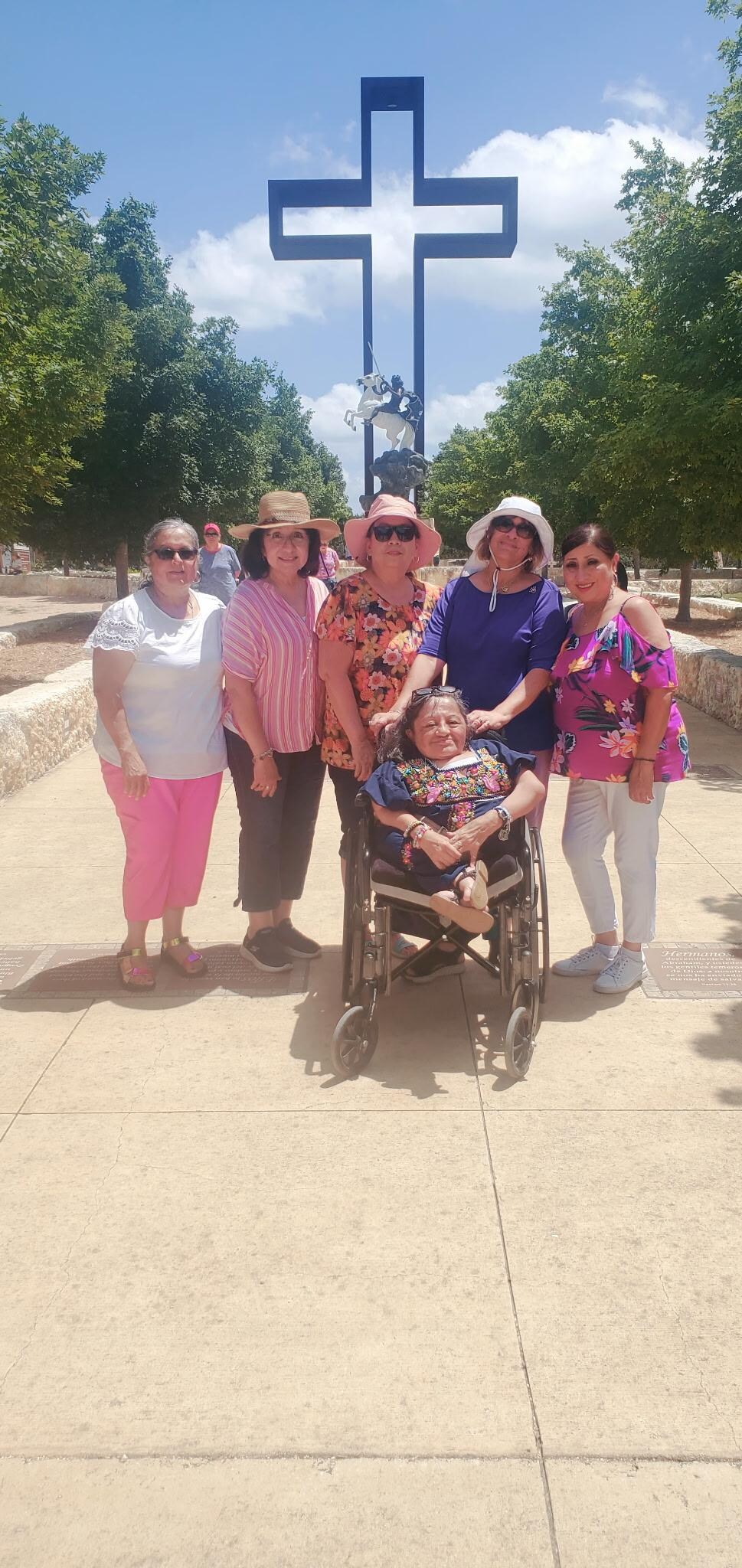We visited the Prayer Garden