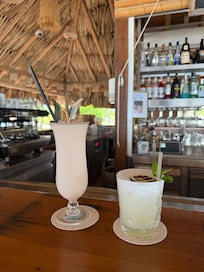Restaurant behind property. Bari beach bar.