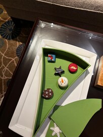 Chocolate in room Christmas gift