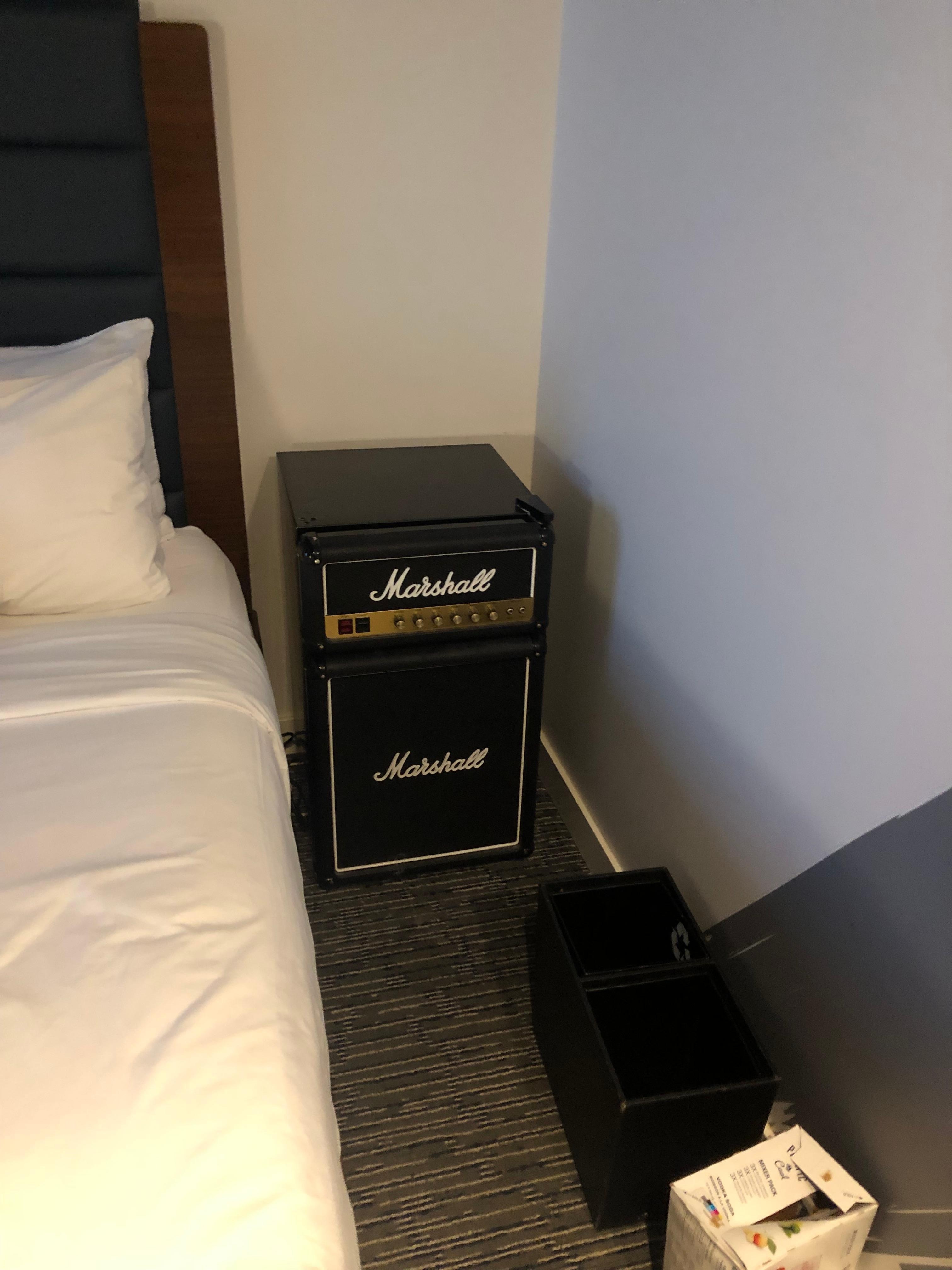 A Marshall fridge. Loved it. 