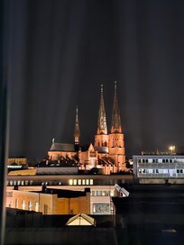 Pic of cathedral from room.