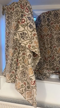 Curtains in the room