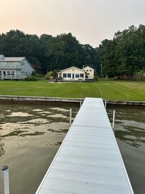 View from the cottage dock