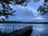 Deck at dusk