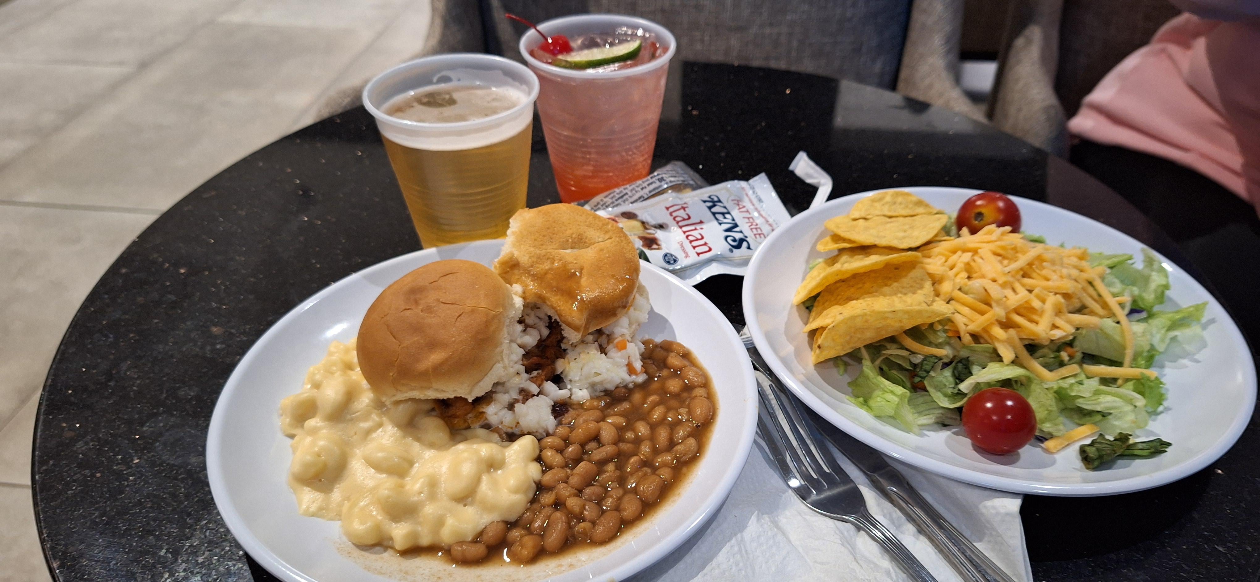 Free happy hour food 