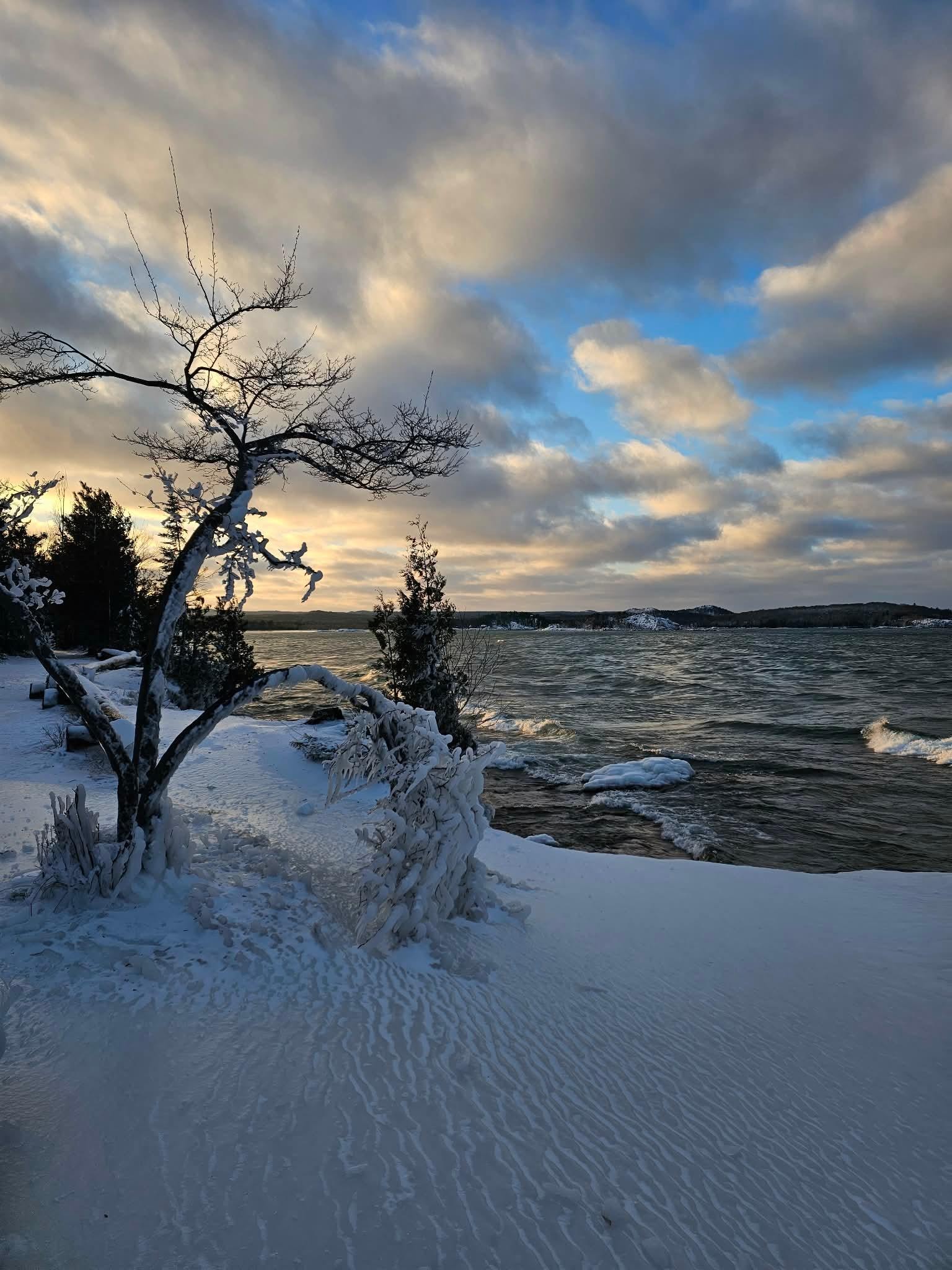 Presque isle park, sunset point