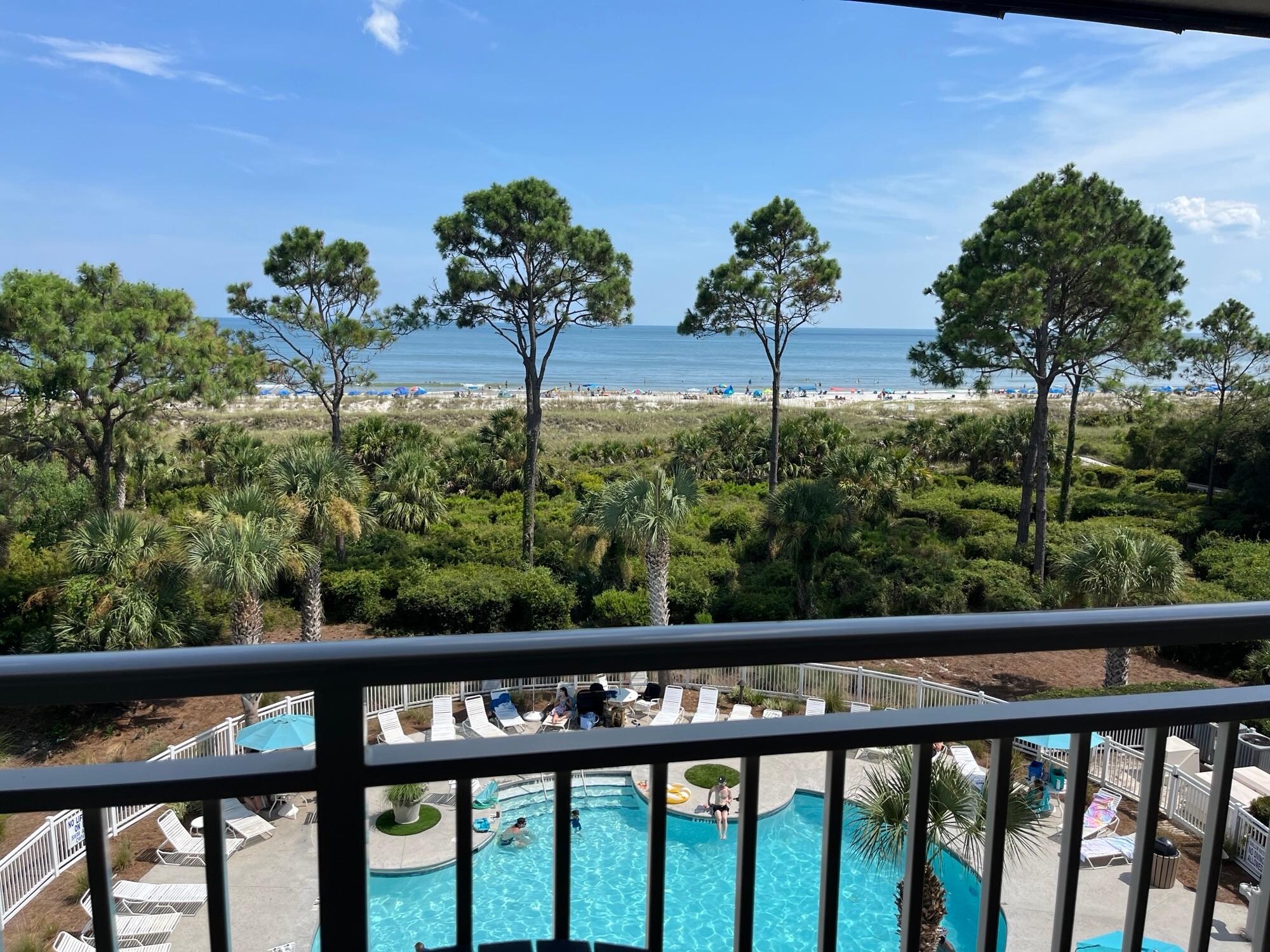 gorgeous view from the balcony (4th floor)