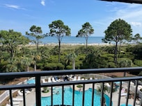 gorgeous view from the balcony (4th floor)