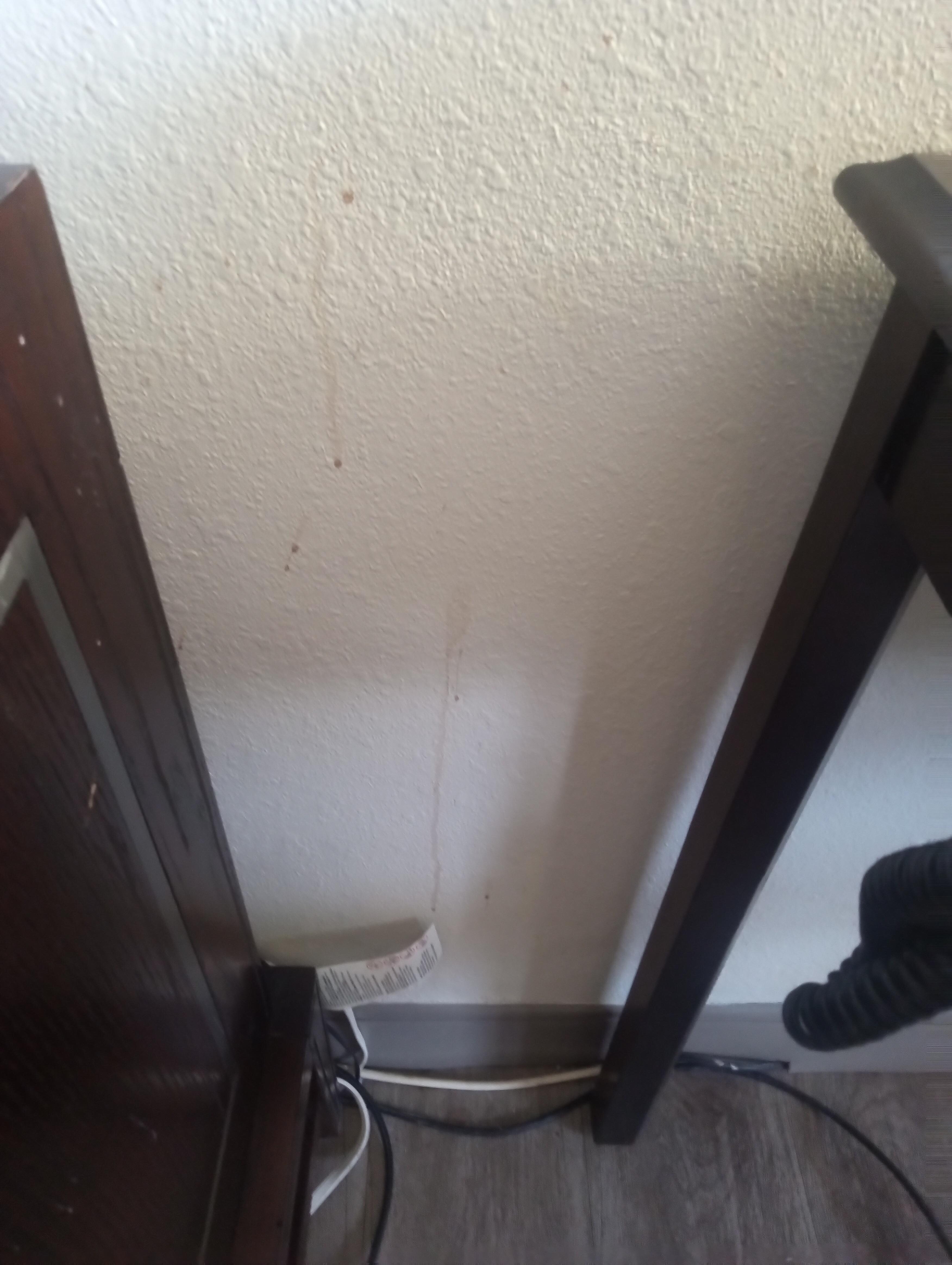 Stained wall, one of many!