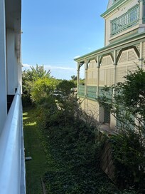 Side balcony view. The cool breezes were perfect!
