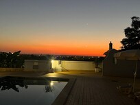 Lovely sunset with unobstructed view