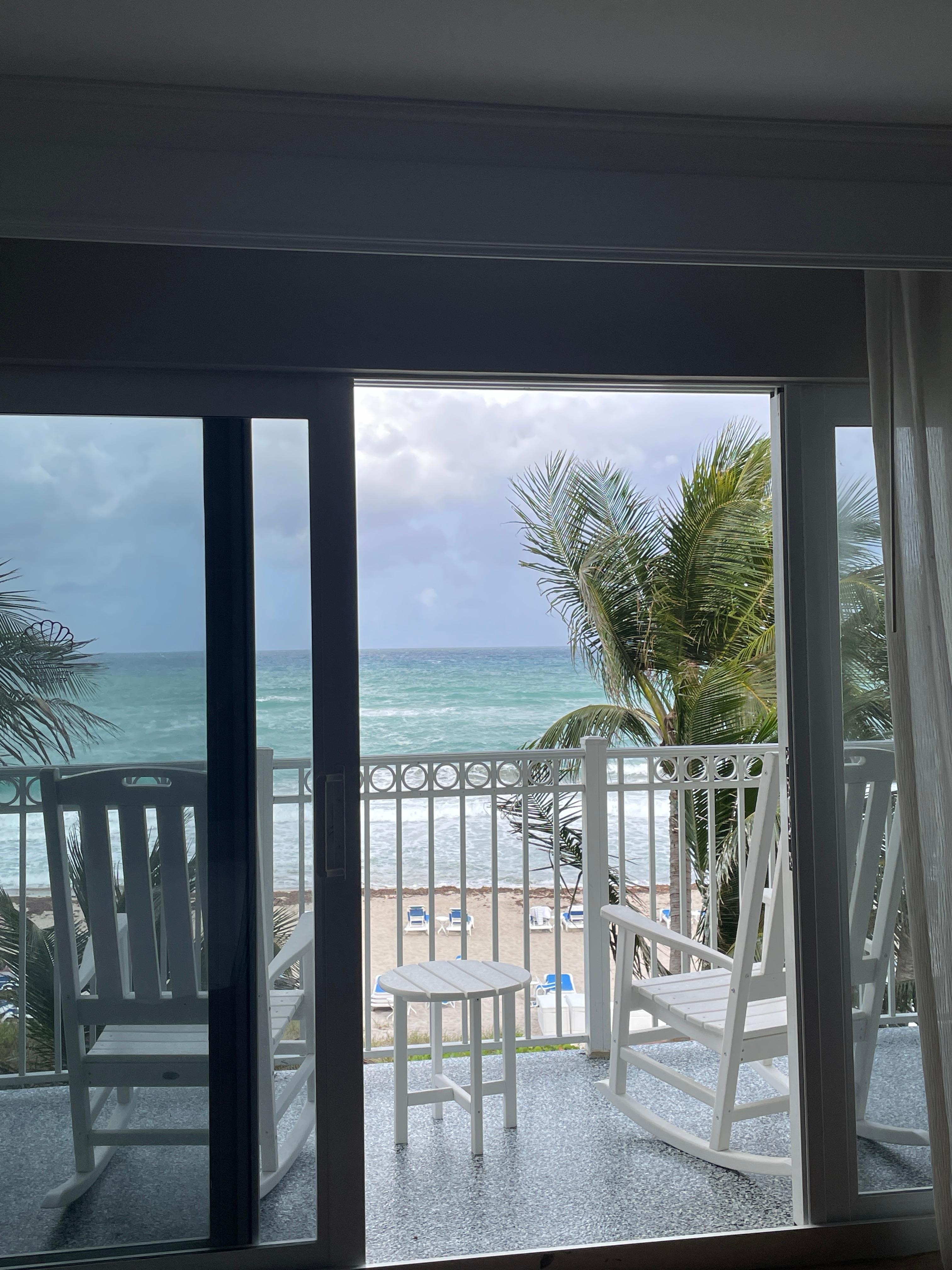 Beautiful view from our room