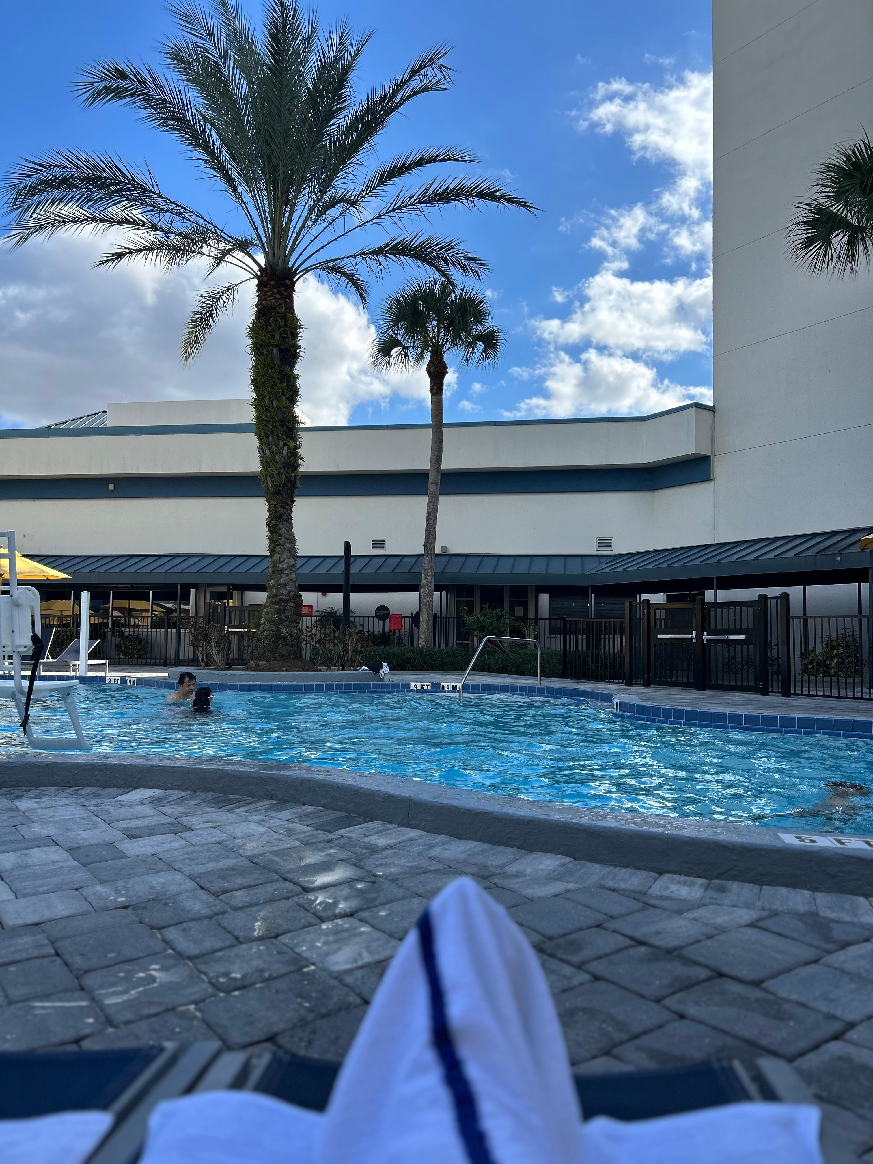 Smaller pool was good