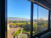 view of backyard from inside