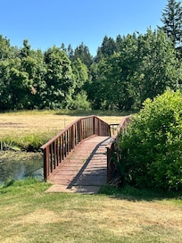 Walking to the river
