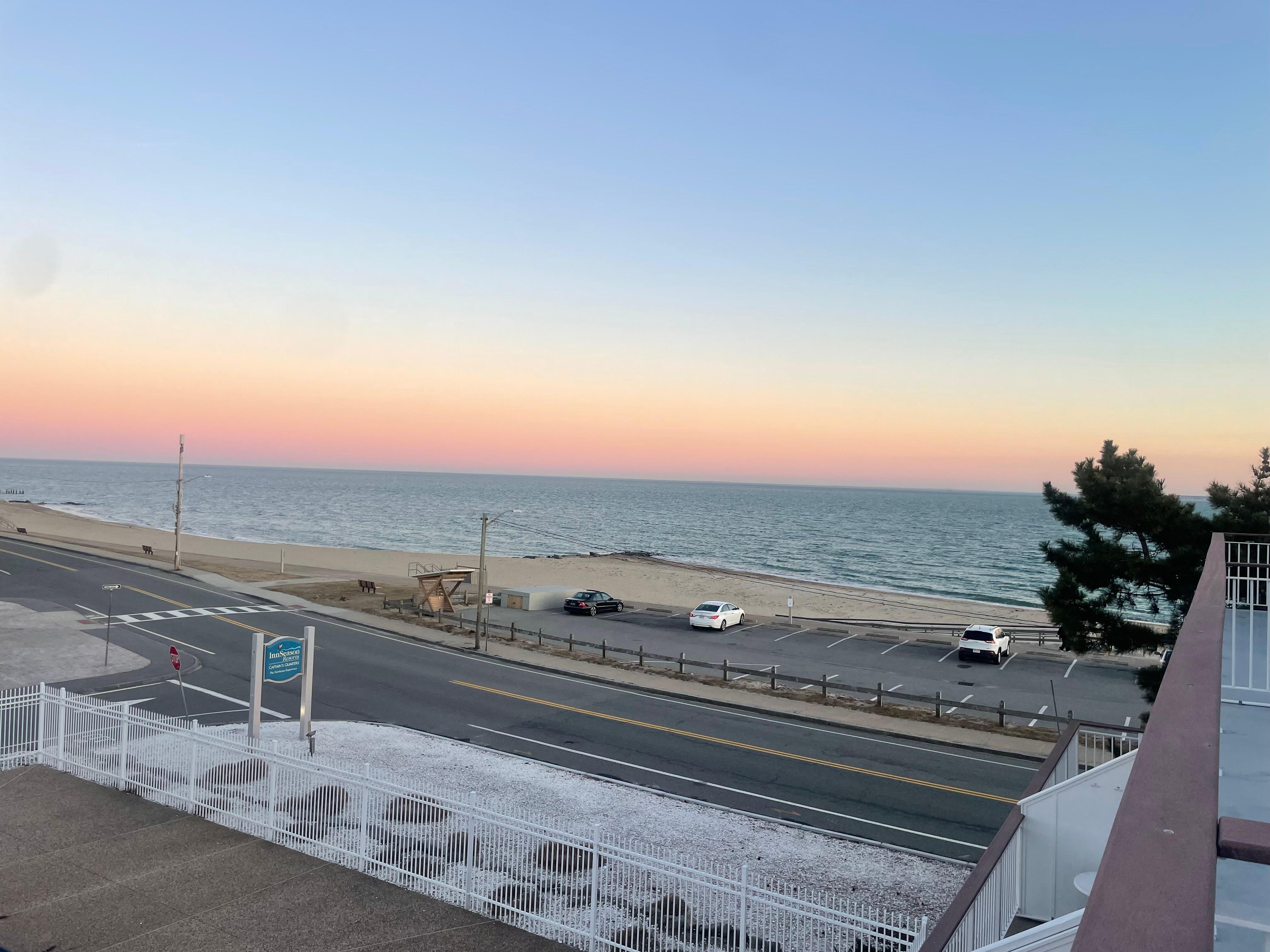 View from 2nd floor room balcony 