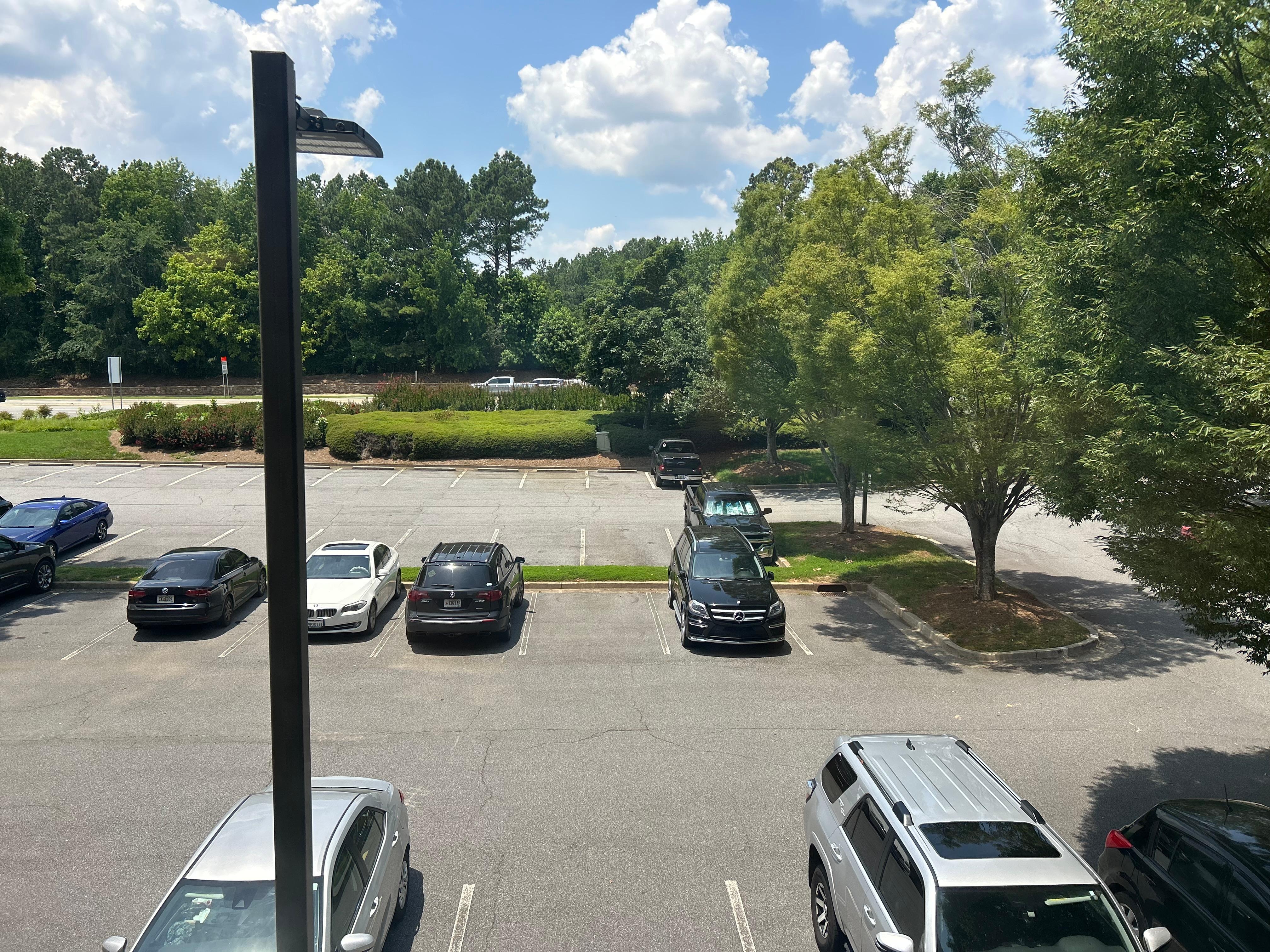 View out window