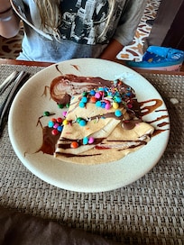 Crepe in the Dolores food market